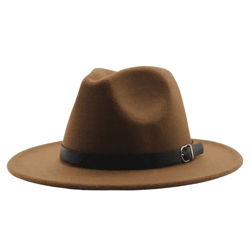Sterling Classic Felt™ Fedora Hat Wide Brim Formal Fashion Hat