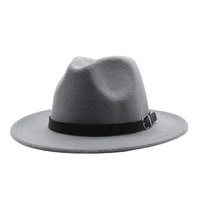 Sterling Classic Felt™ Fedora Hat Wide Brim Formal Fashion Hat