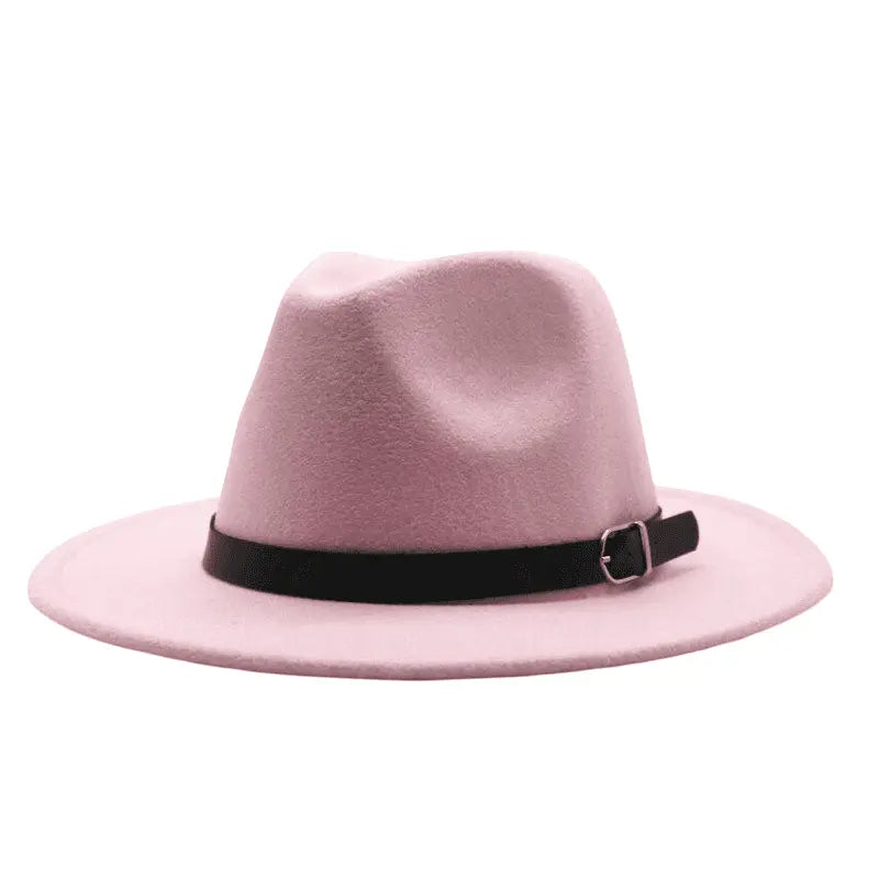 Sterling Classic Felt™ Fedora Hat Wide Brim Formal Fashion Hat