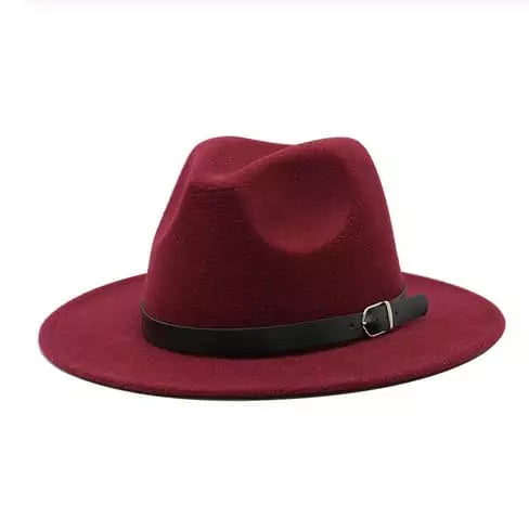 Sterling Classic Felt™ Fedora Hat Wide Brim Formal Fashion Hat