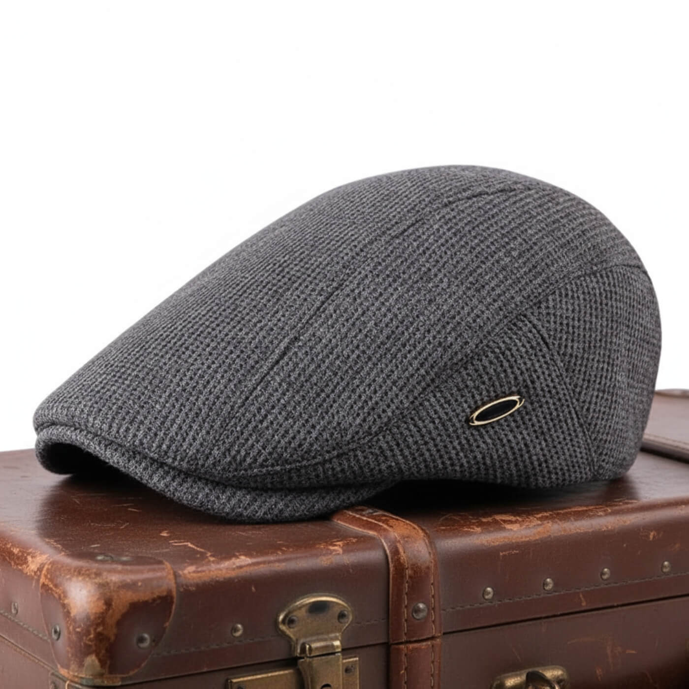 Sterling Modern Flat Cap™ Low Profile Fabric Side Accent