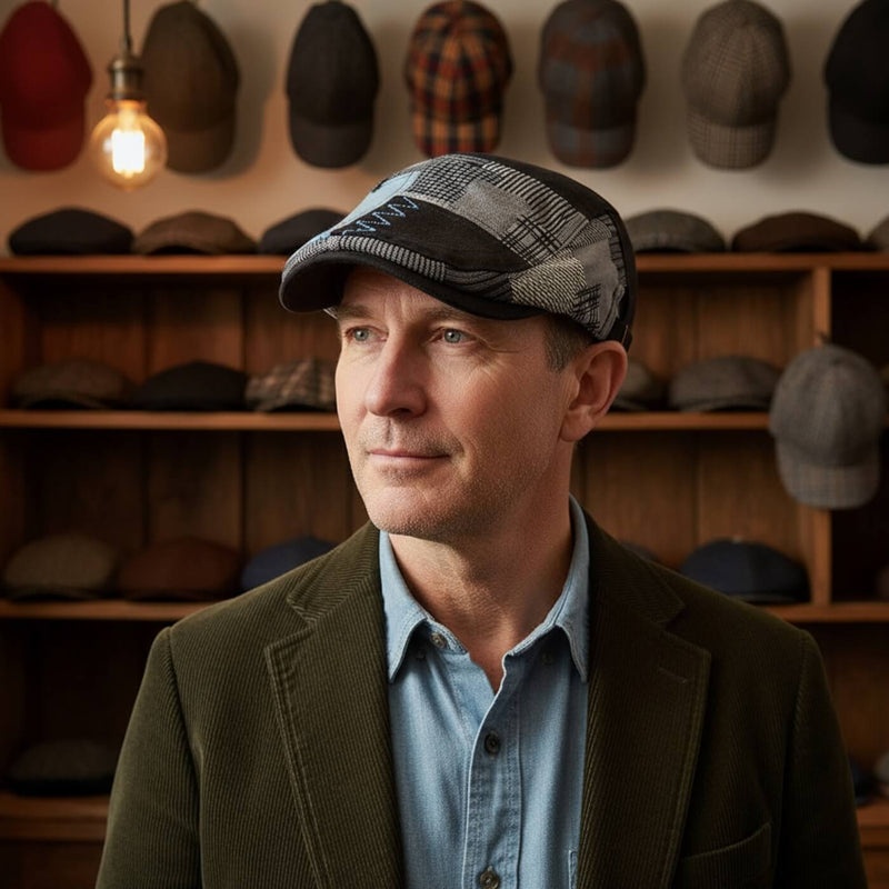 Sterling Cotton Patchwork Cap™ Low Crown Cotton Mixed Panels