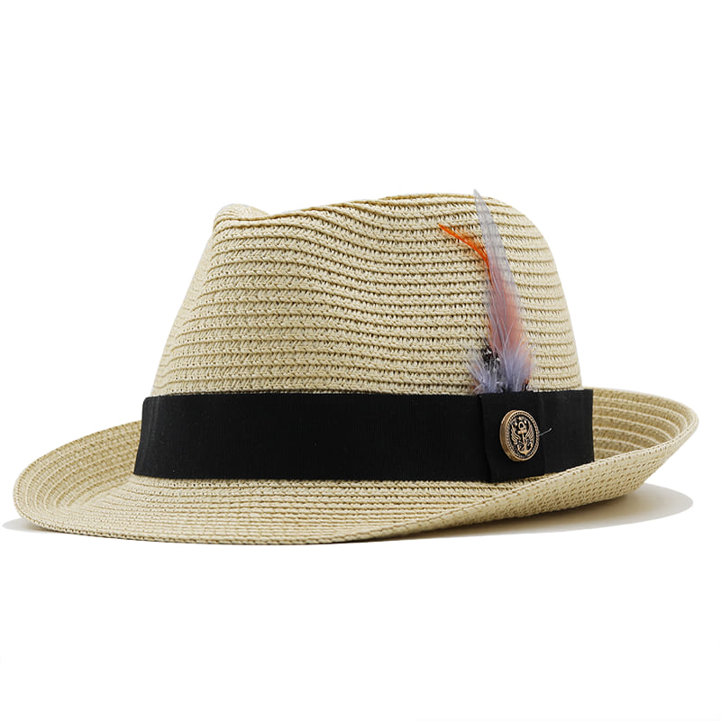 Sterling Delmare Feather™ Trilby Vegetable Fiber Feather Band