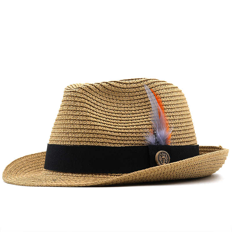 Sterling Delmare Feather™ Trilby Vegetable Fiber Feather Band