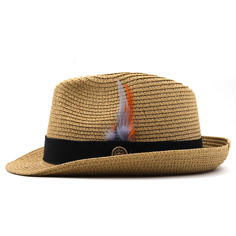 Sterling Delmare Feather™ Trilby Vegetable Fiber Feather Band