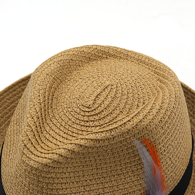 Sterling Delmare Feather™ Trilby Vegetable Fiber Feather Band