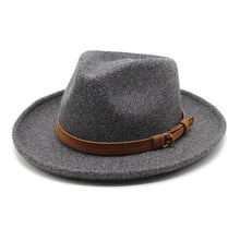 Sterling Denis Fedora™ Wool Felt Pinched Crown Ribbon Band