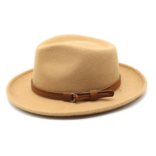 Sterling Denis Fedora™ Wool Felt Pinched Crown Ribbon Band