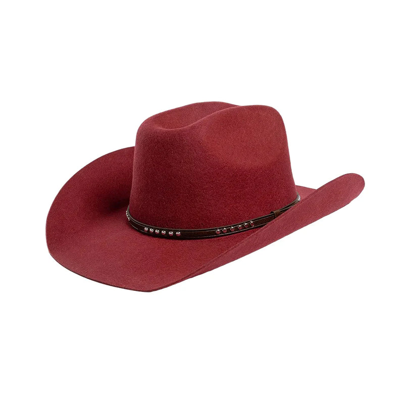 Sterling Denton™ Wool Cowboy Hat Wide Brim Crown Band