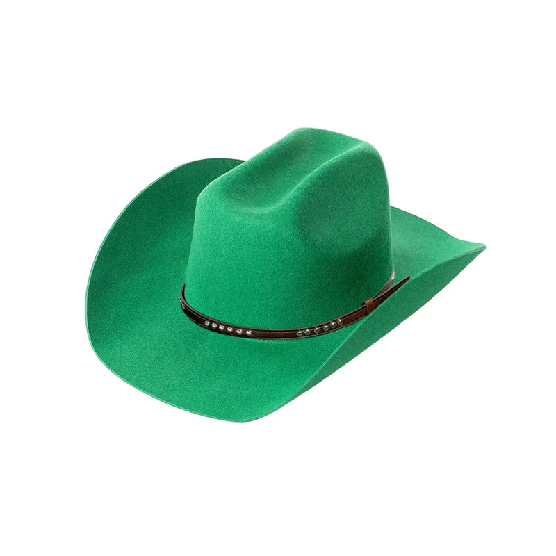 Sterling Denton™ Wool Cowboy Hat Wide Brim Crown Band