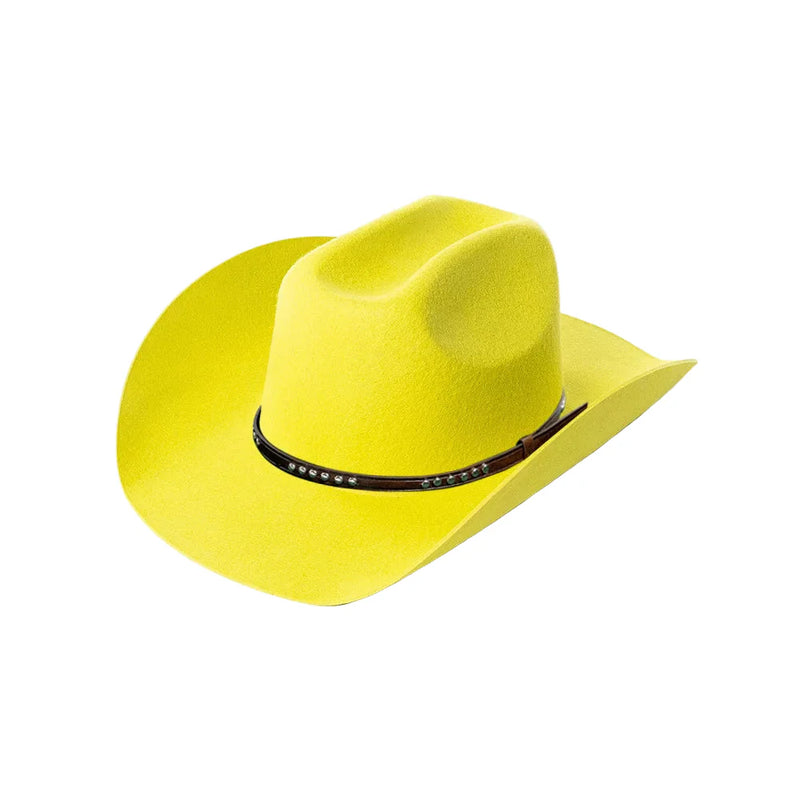 Sterling Denton™ Wool Cowboy Hat Wide Brim Crown Band