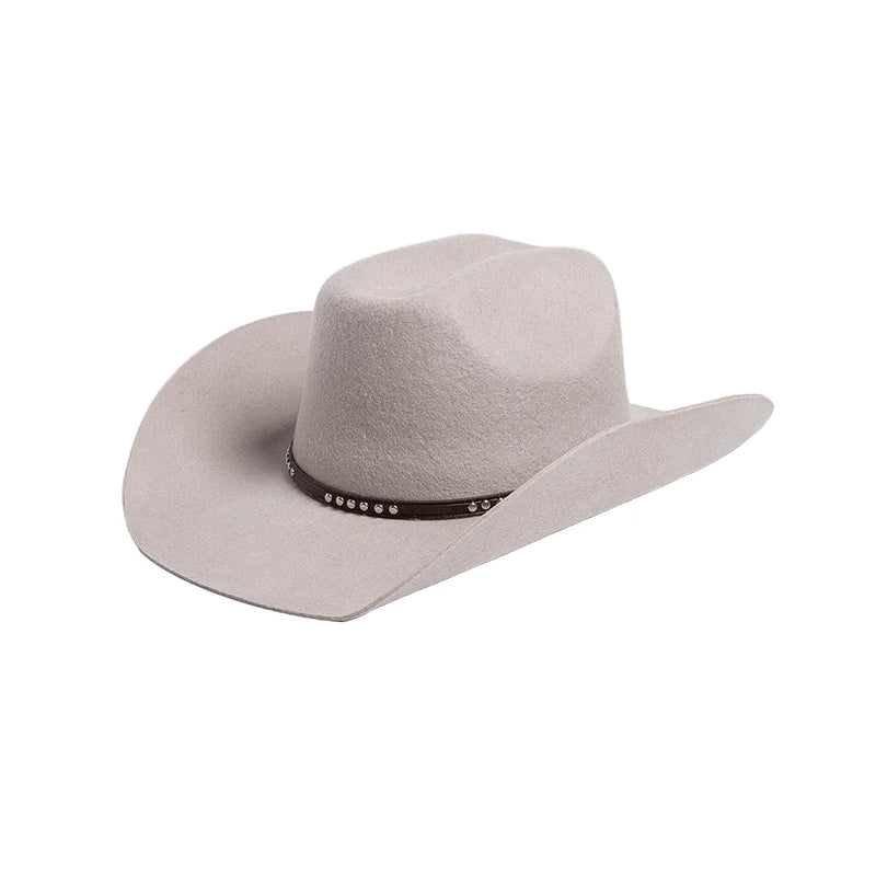 Sterling Denton™ Wool Cowboy Hat Wide Brim Crown Band