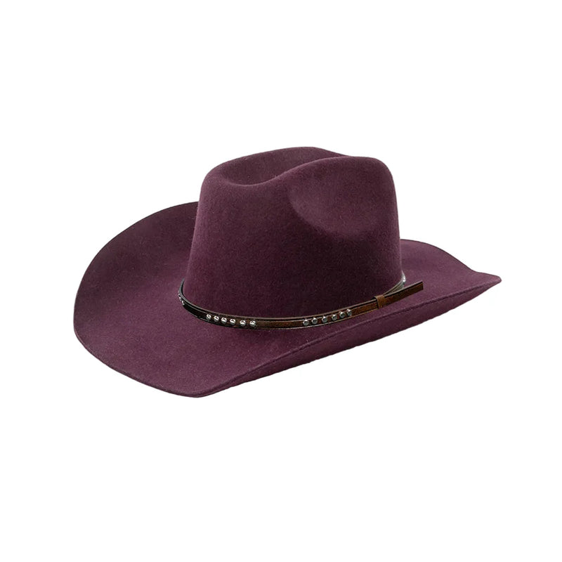Sterling Denton™ Wool Cowboy Hat Wide Brim Crown Band