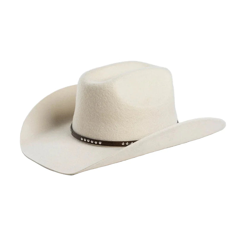 Sterling Denton™ Wool Cowboy Hat Wide Brim Crown Band