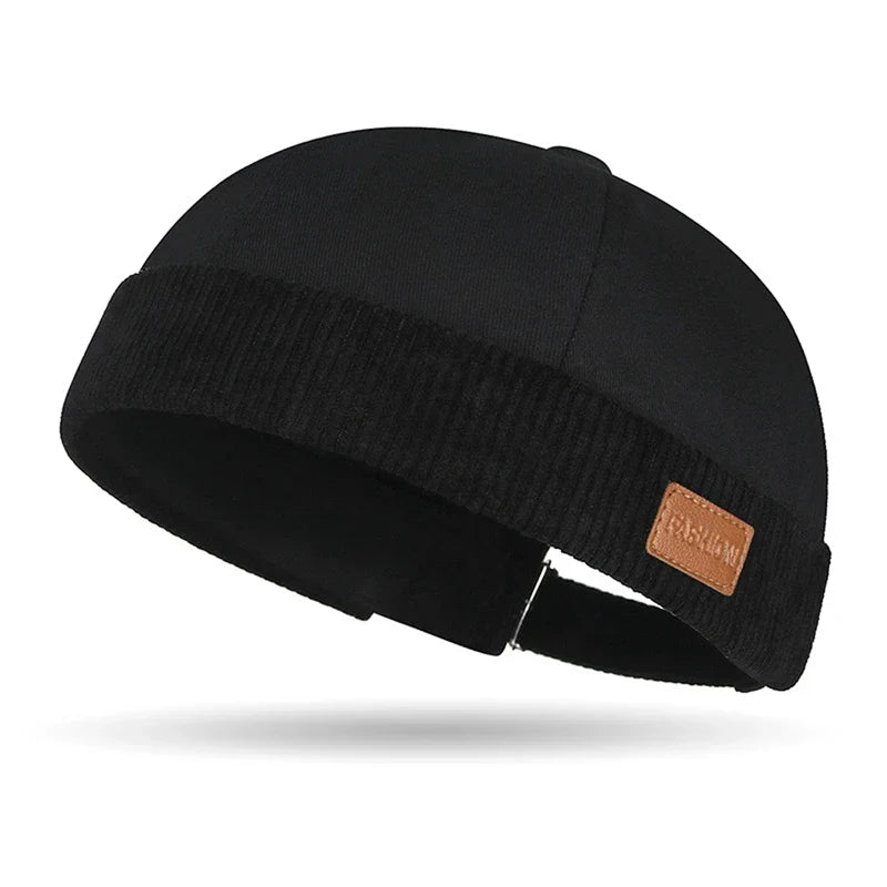 Sterling Digbeth Brimless™ Docker Cap Cotton Contrast Cuff