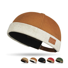 Sterling Digbeth Brimless™ Docker Cap Cotton Contrast Cuff