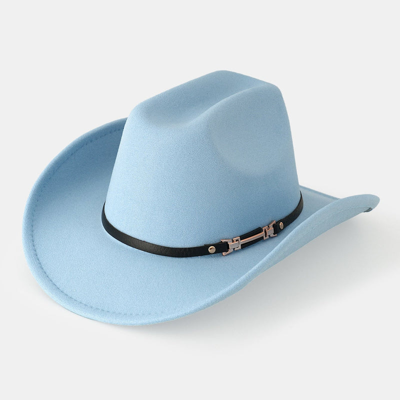 Sterling Leather Belt Decor Cowboy Hat™ Wide Brim Belt Band