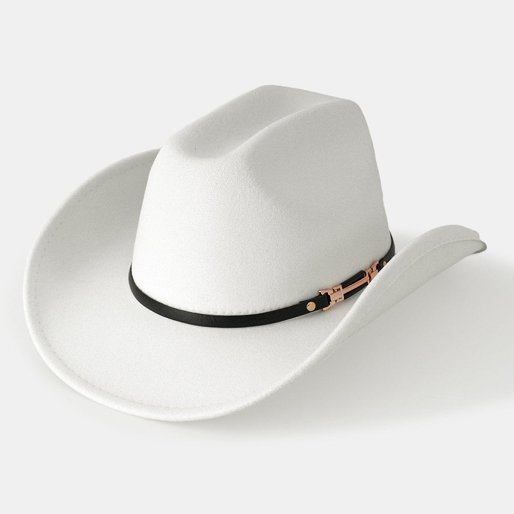 Sterling Leather Belt Decor Cowboy Hat™ Wide Brim Belt Band