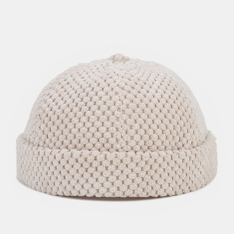Sterling Retro Corduroy Solid Beanie Hat™ Low Crown Soft Ribbed