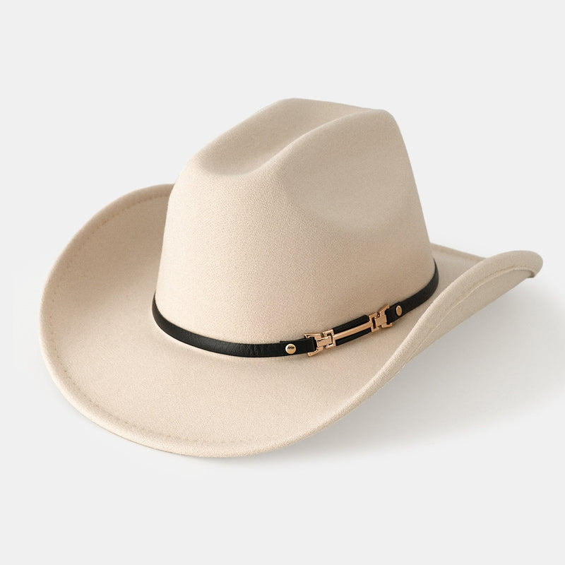 Sterling Leather Belt Decor Cowboy Hat™ Wide Brim Belt Band