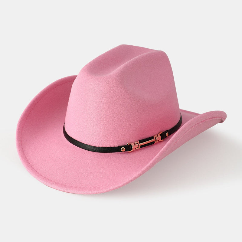 Sterling Leather Belt Decor Cowboy Hat™ Wide Brim Belt Band