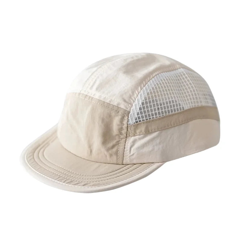 Sterling Explorer Five™ Panel Flat Visor Cotton Mesh Waterproof Cap