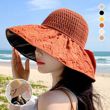 Sterling Foldable Sun Hat™ Wide Brim Fabric Travel Visor