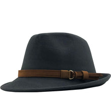Sterling Franklin™ Wool Trilby Hat Short Brim Leather Band
