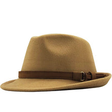 Sterling Franklin™ Wool Trilby Hat Short Brim Leather Band