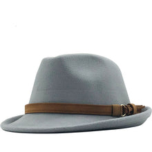Sterling Franklin™ Wool Trilby Hat Short Brim Leather Band