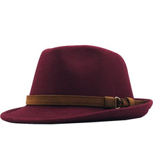 Sterling Franklin™ Wool Trilby Hat Short Brim Leather Band