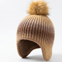 Sterling Aurelia Gradient Knit Beanie™ with Fleece Lining