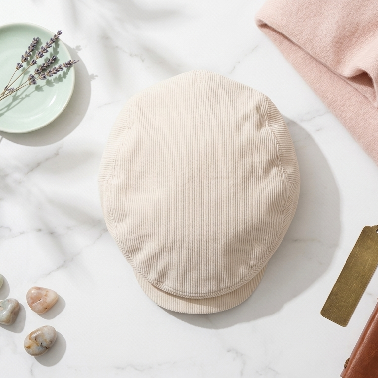 Sterling Harbor Baby Cotton Beret™ Newsboy Cap