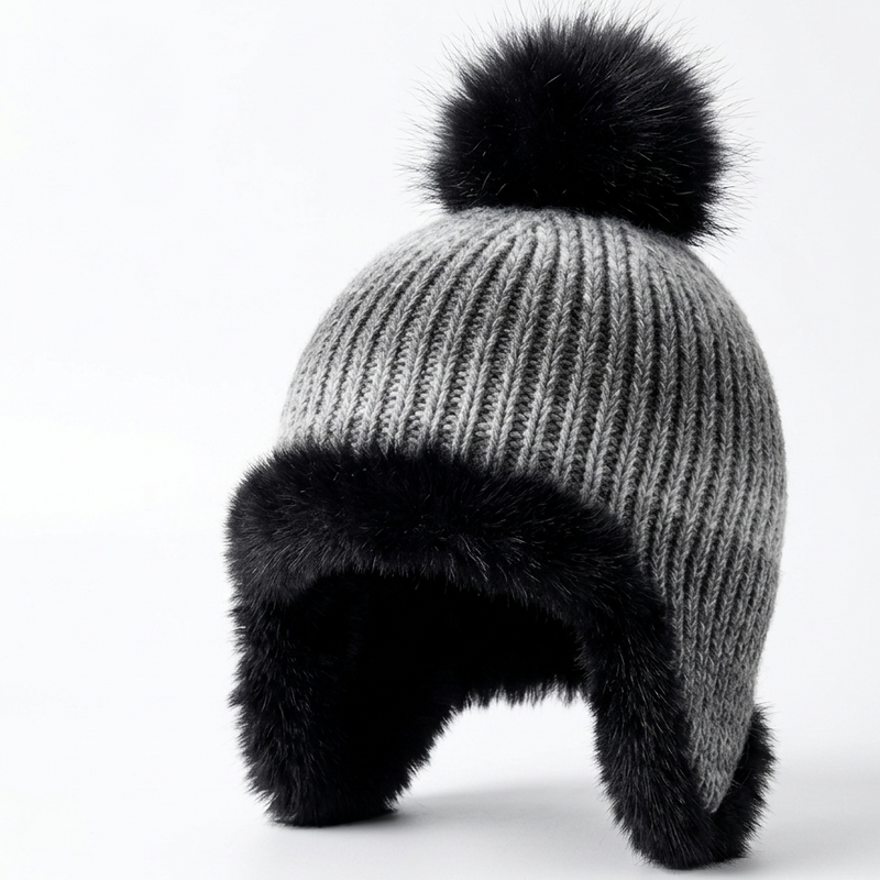 Sterling Aurelia Gradient Knit Beanie™ with Fleece Lining