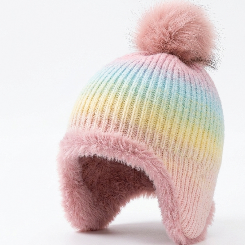 Sterling Aurelia Gradient Knit Beanie™ with Fleece Lining