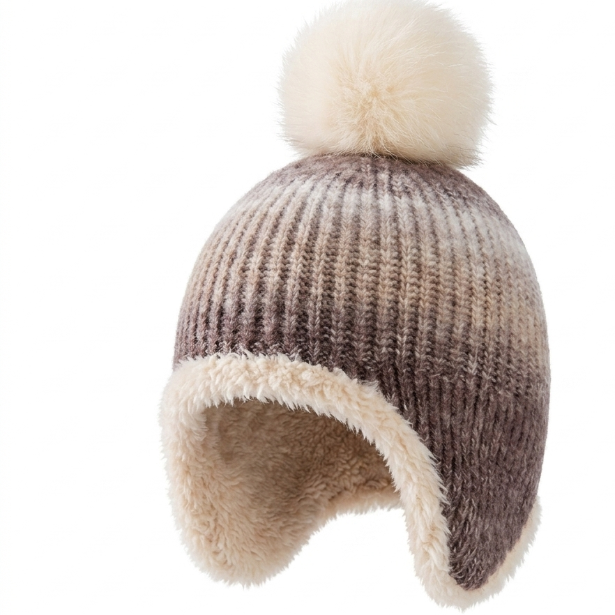 Sterling Aurelia Gradient Knit Beanie™ with Fleece Lining