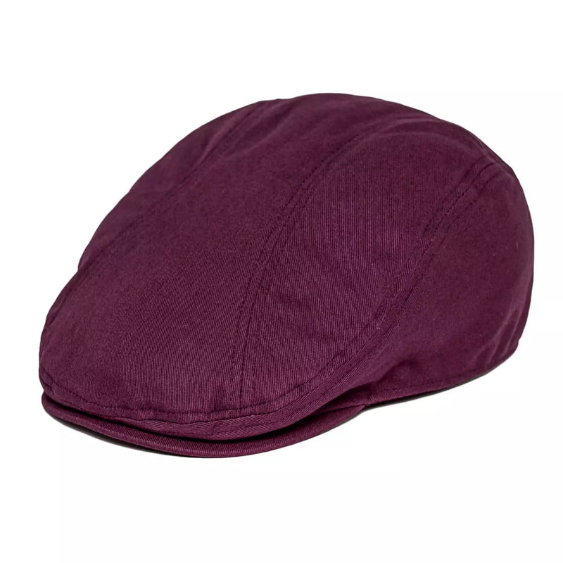 Sterling Golf Masters™ Cotton Flat Cap Soft Cotton Brim