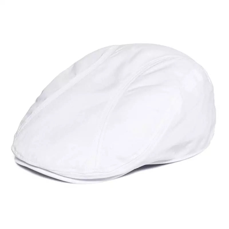 Sterling Golf Masters™ Cotton Flat Cap Soft Cotton Brim