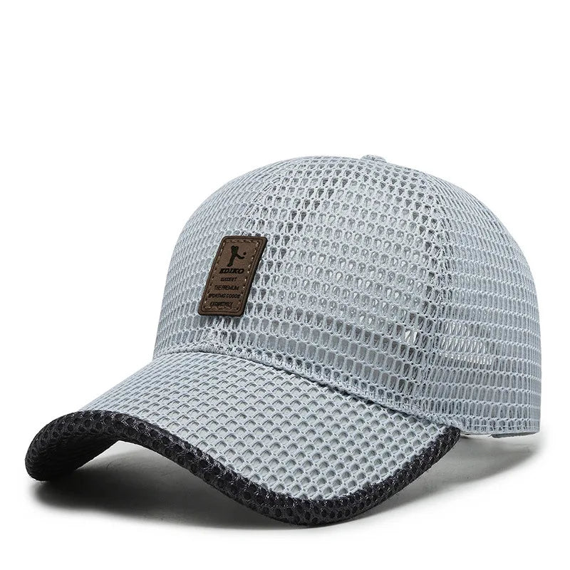 Sterling Summer Mesh™ Snapback Cap Black Vent Back