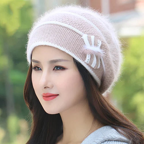 Sterling Elegant Angora Beret Soft Knit Winter Hat™