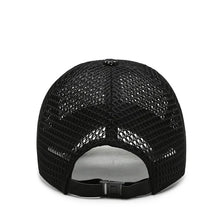 Sterling Summer Mesh™ Snapback Cap Black Vent Back
