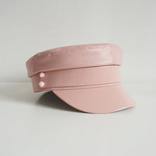 Sterling BG-HJM020 PU Leather Newsboy Cap™ With Flat Visor