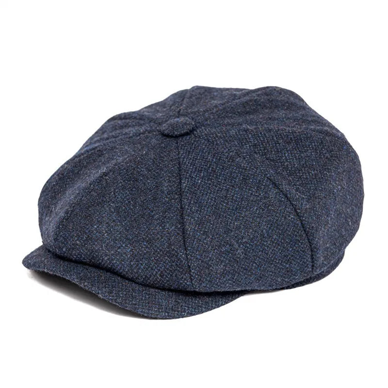 Sterling Wool Blend Newsboy Cap™ With Eight Panel Crown