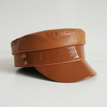 Sterling BG-HJM020 PU Leather Newsboy Cap™ With Flat Visor