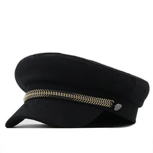 Sterling Captain Cap™ Everyday Cotton Beret Flat Top Brim