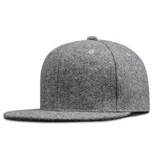 Sterling Dad Wool Blend Flat Peak Cap Extended Sizing