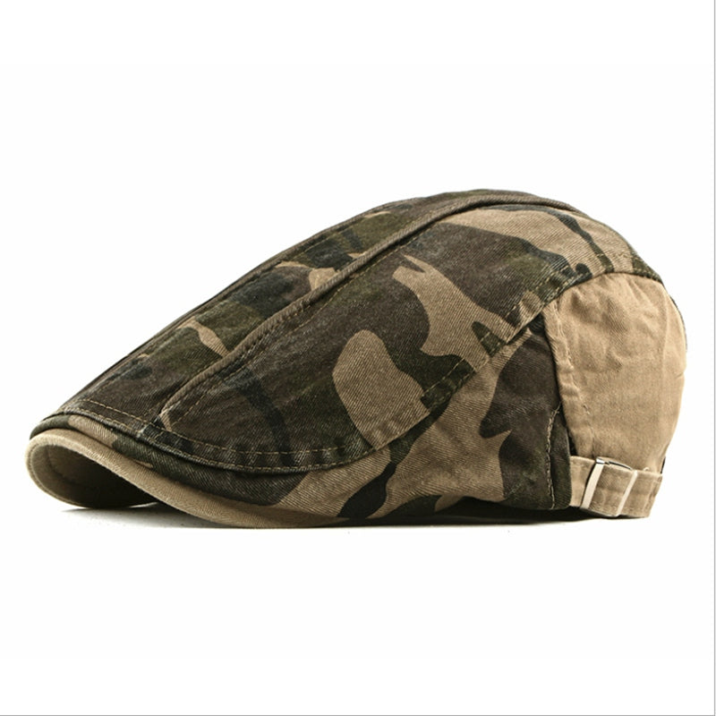 Sterling Camo Cotton Cap™ Baseball Shape Curved Brim