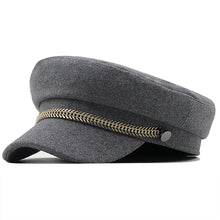 Sterling Captain Cap™ Everyday Cotton Beret Flat Top Brim