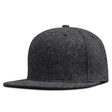 Sterling Dad Wool Blend Flat Peak Cap Extended Sizing