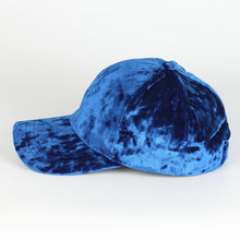 Sterling Velvet Baseball Cap™ for Women Curved Velvet Strap
